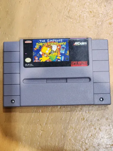 The Simpsons: Bart's Nightmare - Super Nintendo