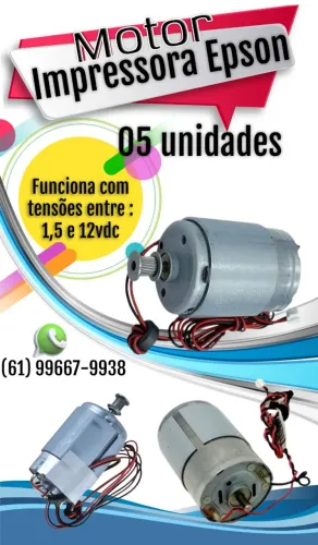 ## Motor para impressora Epson Séries L ou XP ##