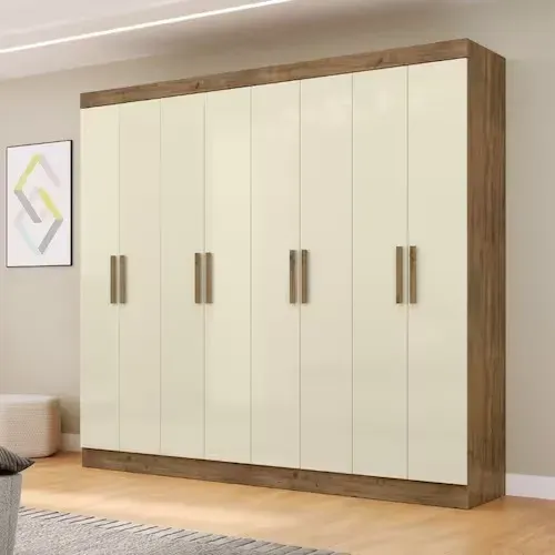 Guarda Roupa 100% MDF 8 Portas 4 Gavetas Novo entregamos