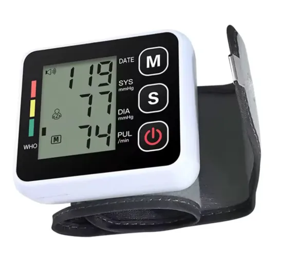 Monitor de pressão de pulso