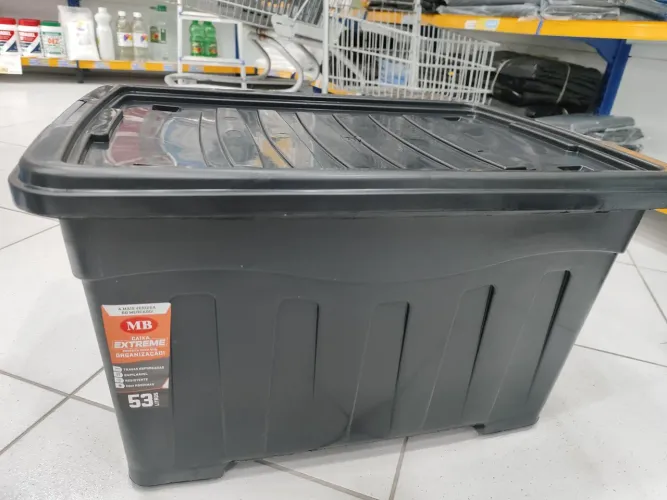Caixa organizadora com Rodinhas 53L MB 