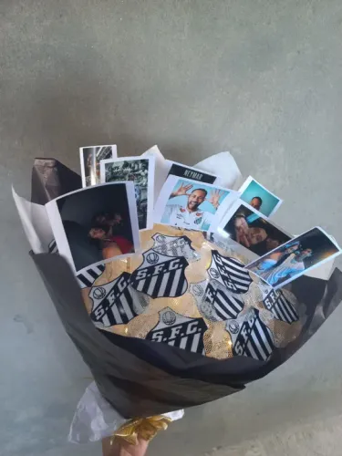 Buquê de Borboletas Personalizado com Fotos