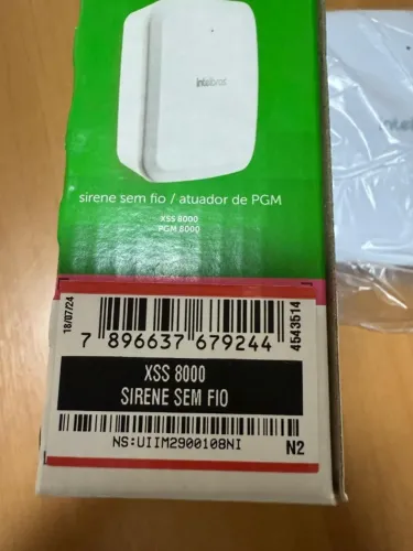 SIRENE SEM FIO INTELBRAS XSS 8000