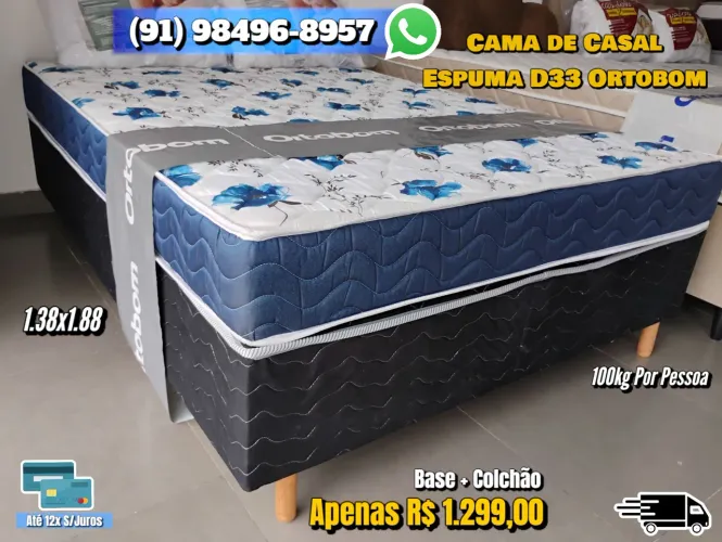 CAMA DE CASAL D33 ORTOBOM 