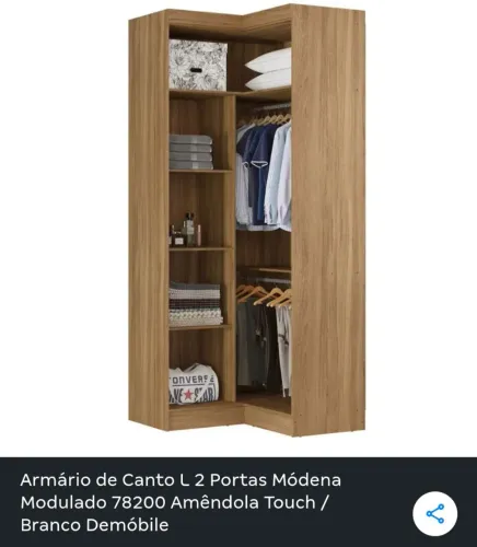 Módulo de canto de quarto 