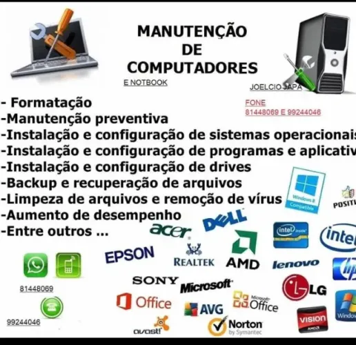 tecnico em informatica a domicilio