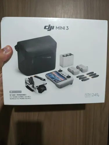 Drone DJI Mini 3 Fly More Combo (DJI RC) profissional NOVO e LACRADO 