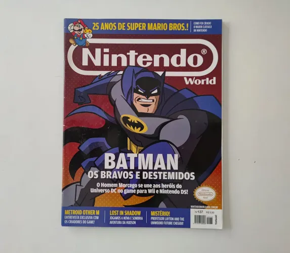 Revista Nintendo World #137 - Batman: Os Bravos e Destemidos(Poster incl...)