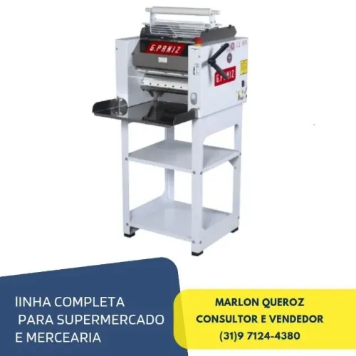 Cilindro de Massas Bivolt 39 CM G. Paniz Novo