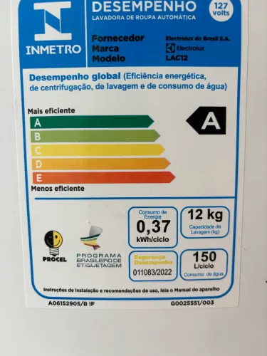 Máquina de lavar Roupas