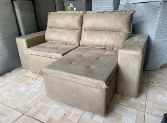 Sofá Retrátil e Reclinável 2.05m NOVO ( Direto da Fábrica )