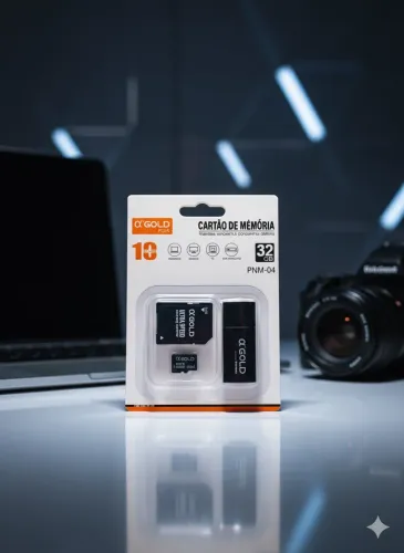 CARTÃO DE MEMÓRIA e ADAPTADORES 