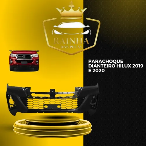 Parachoque Dianteiro Hilux 2019 e 2020