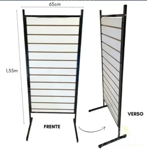 PAINEL 2 FACES COM BORDAS METALON 65 x 1,55