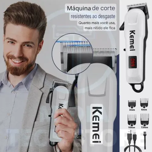 Kemei KM-809A: A Revolução em Máquinas de Corte Profissional