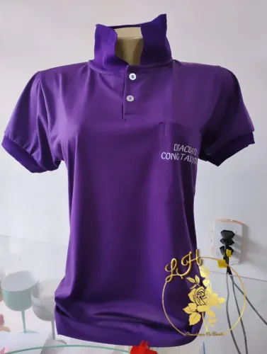 5 Camisas Personalizadas Gola Polo com Bolso