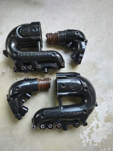 Muflas e Riser Mercruiser/Mercury 4.5L