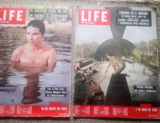 Revista LIFE - Edições de 1958 e 1960