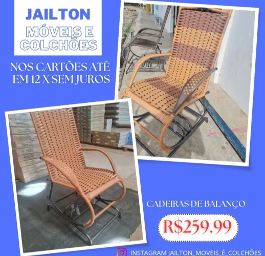 Cadeira de Balanço em Promoção! 