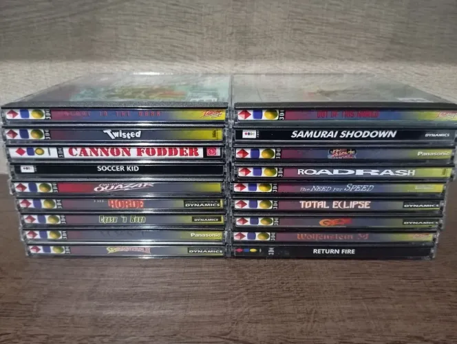 Fazemos jogos de 3DO Sob encomenda (Reprô)