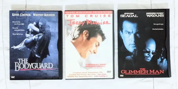 kit 3 DVD Filmes - A Grande Virada / O guarda costa / O homem das sombras.