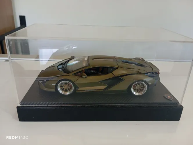 Diorama Exclusivo Lamborghini Sian - Escala 1/18