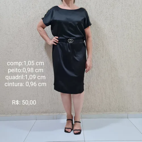 vestido preto