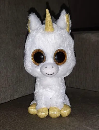 Unicórnio Pelúcia TY Beanie Boo
