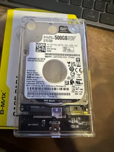 Hd externo 500gb USB 2.0