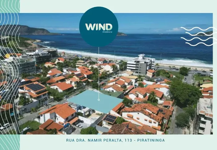 Condomínio Wind Oceânica Piratininga - Apto 1 ou 2 quartos - Lançamento