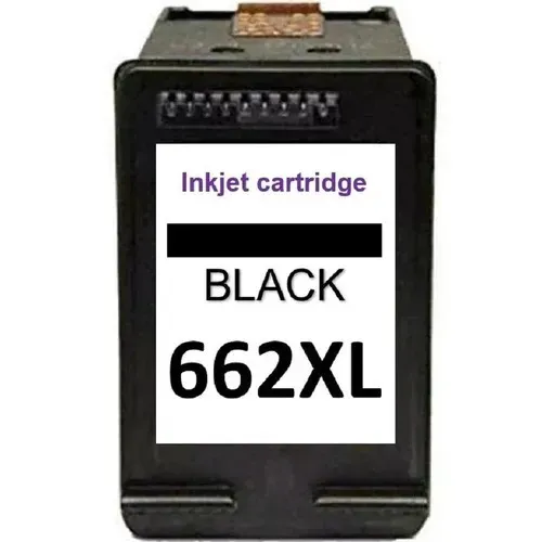 Cartucho De Tinta Compatível HP 662 XL PRETO 12 ML Novo
