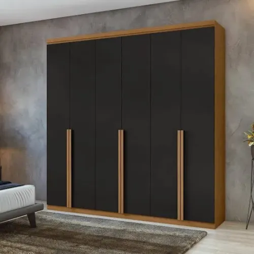 Guarda Roupa Casal Preto