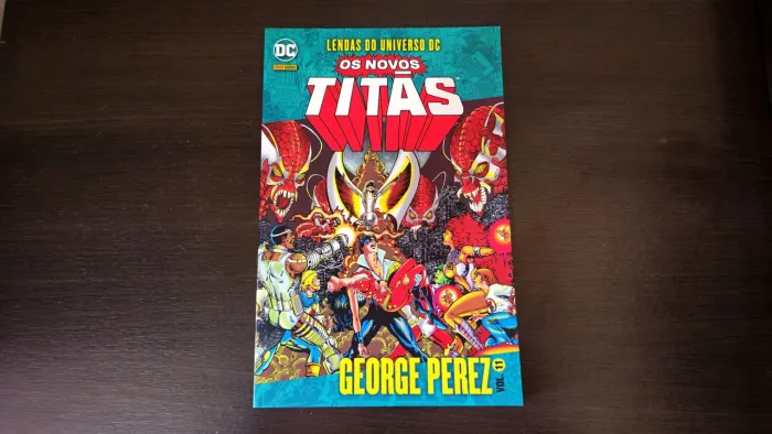 Novos Titãs Vol. 11 - George Perez - Lendas do Universo DC - HQ Panini