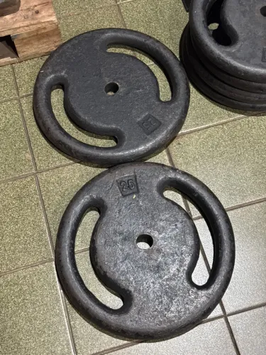 Anilhas de Peso 25kg - Unidade R$ 200