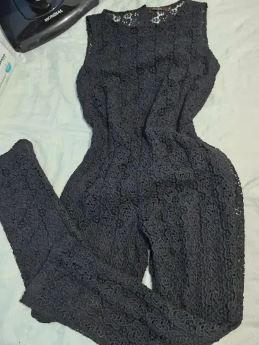 macacão em renda mixed