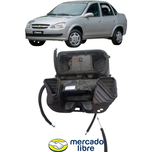 Caixa Evaporadora Ar Quente Gm Corsa Classic 2002 Ao 2010 