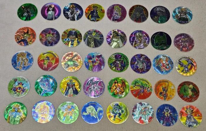 Coleção tazos yu-gi-oh magic completa elma chips ler descrição