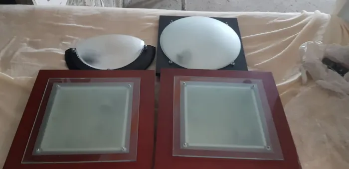 Luminária kit com 4