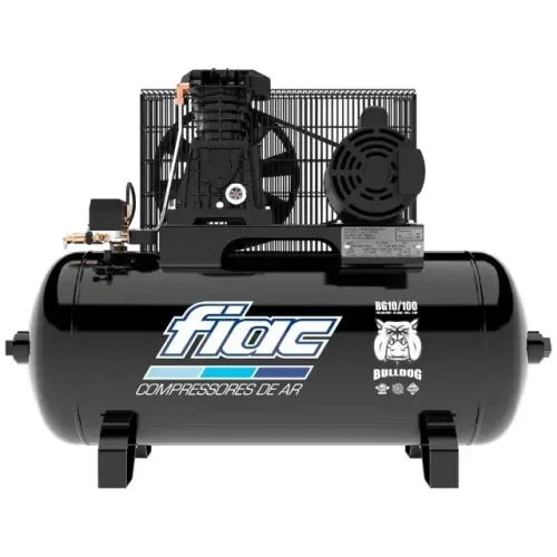 Compressor de Ar Pressure Bulldog 10 Pés 100 Litros Monofásico 110/220V - FIAC