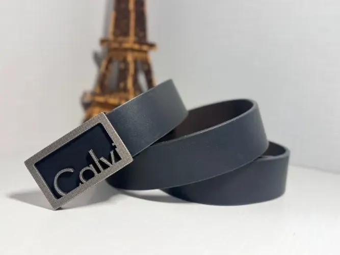 CINTO CALVIN KLEIN MASCULINO COURO LEGITIMO PREMIUM TOP FIVELA AÇO ESCOVADO 2026