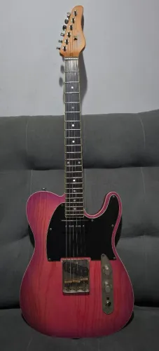 Guitarra telecaster Schecter PT Purple