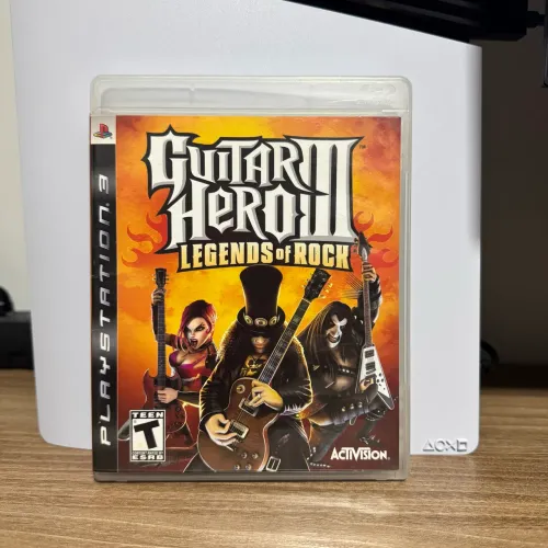 Jogo Guitar Hero 3 Legends of Rock - PS3