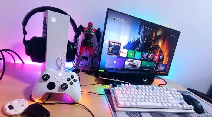 TROCO XBOX SERIES S + MONITOR PREDATOR 240Hz 0,3ms<br>