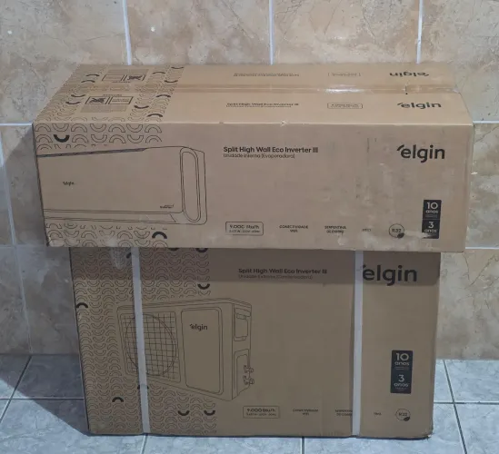 AR-CONDICIONADO ELGIN ECO III INVERT 9.000 MIL BTUS COM CONECTIVIDADE WI-FI 