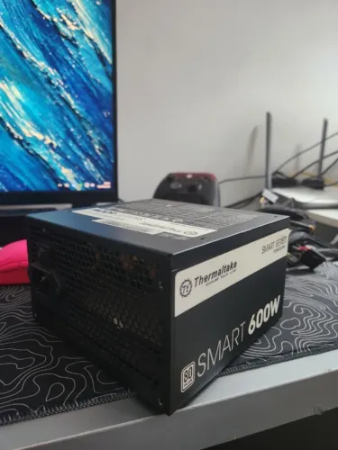 Fonte ThermalTake 600w 80plus