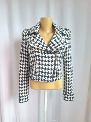 Jaqueta de lã tweed