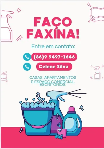 Faço faxina 