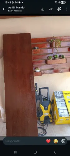 Vende-se lavadora de alta pressão  preço: 1000 reais nova em otimo estadoo *