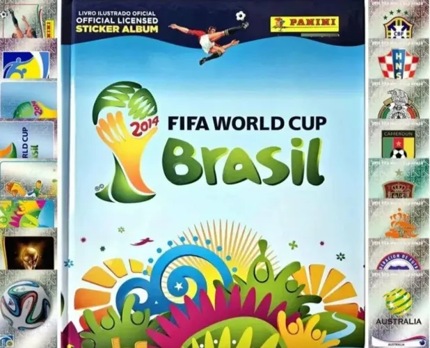 ÁLBUM FIGURINHAS MUNDIAL COPA FIFA 2014   