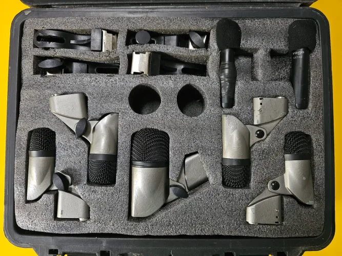 Kit de microfones para bateria acústica 